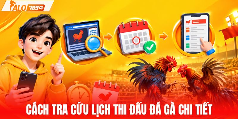 Các bước tra cứu lịch đá gà chính xác cho người mới