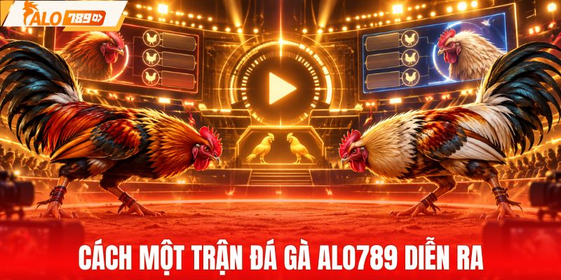 Cách một trận đá gà ALO789 được mở bàn