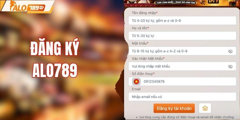 Đăng ký ALO789