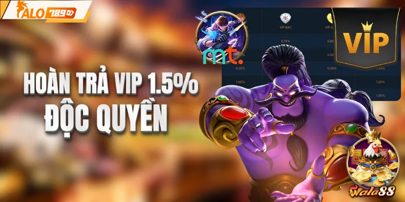 Hoàn trả VIP siêu khủng