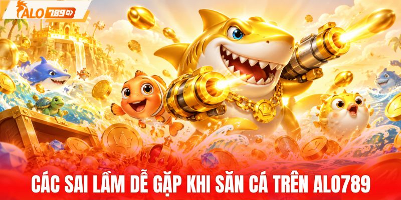 Sai lầm thường gặp khi săn cá trên ALO789